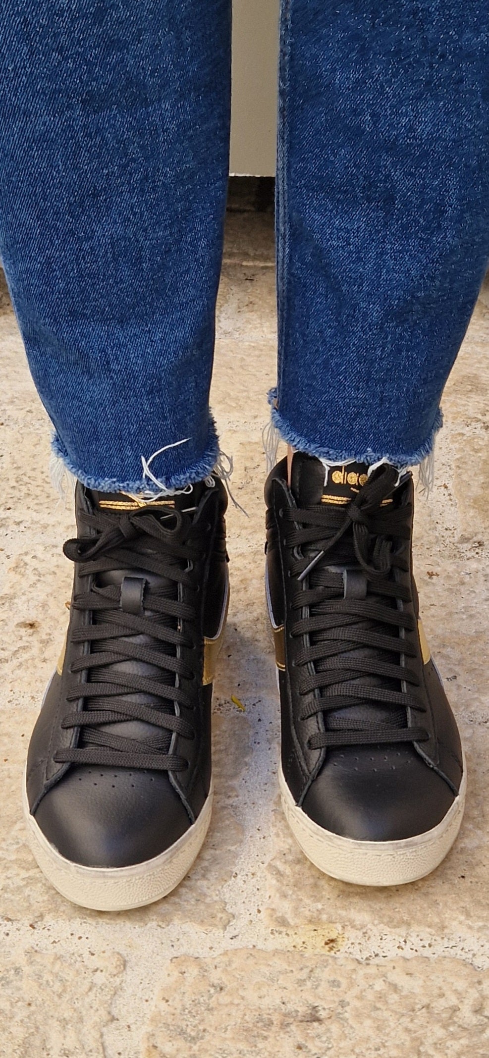 Basket Game.L.High waxed métal wn Diadora