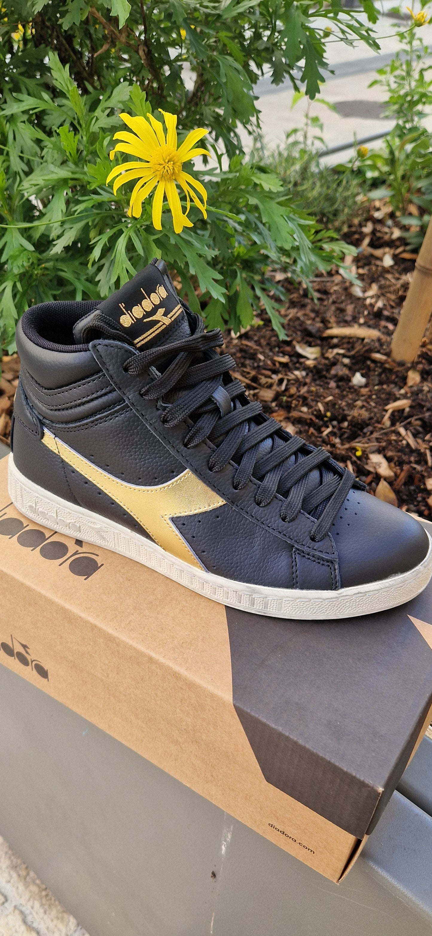 Basket Game.L.High waxed métal wn Diadora