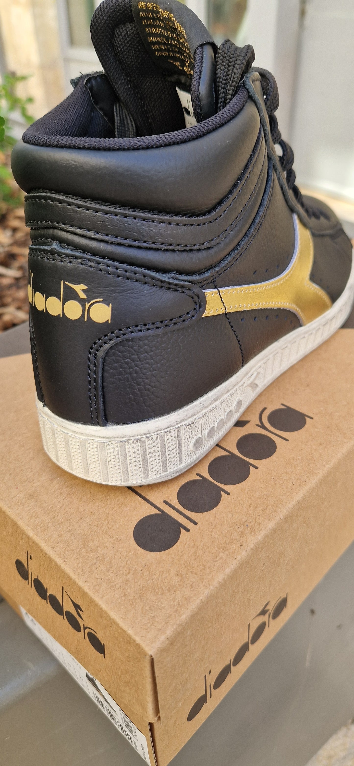 Basket Game.L.High waxed métal wn Diadora