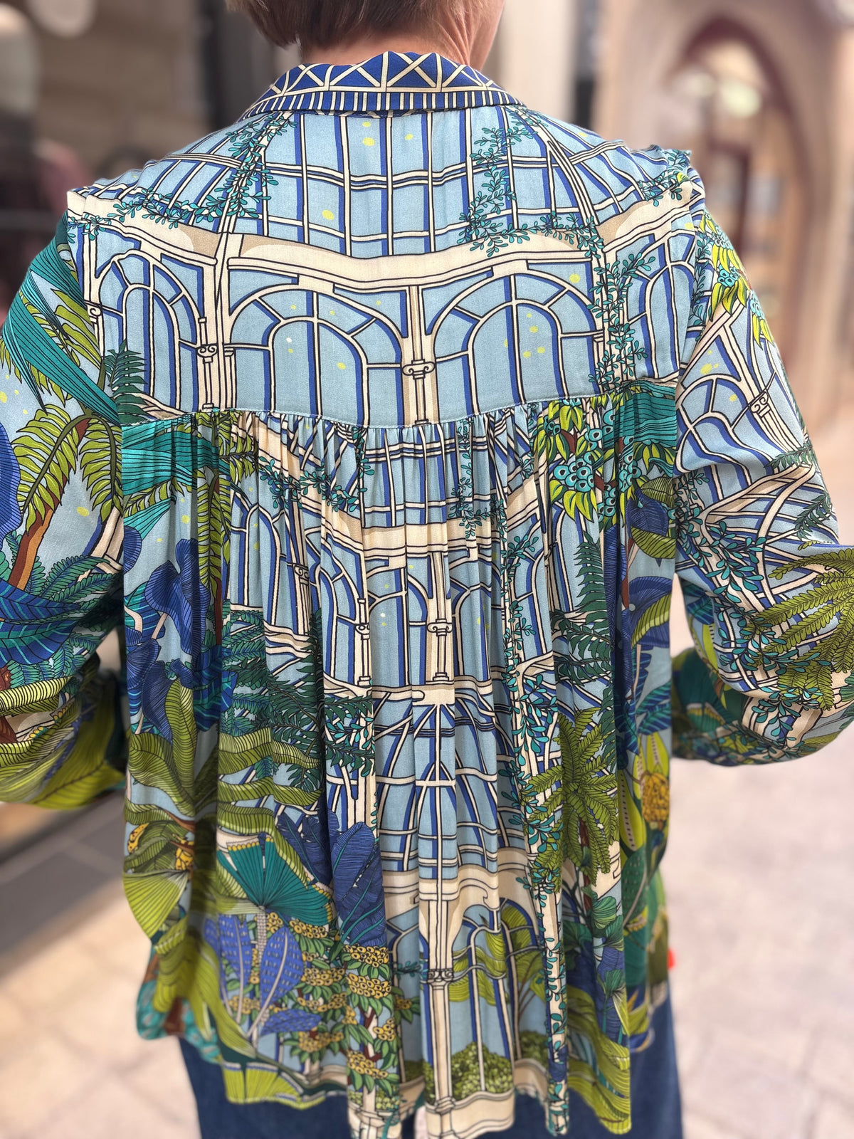 Chemise Méline modèle "Jardin d'hiver" chez Wild