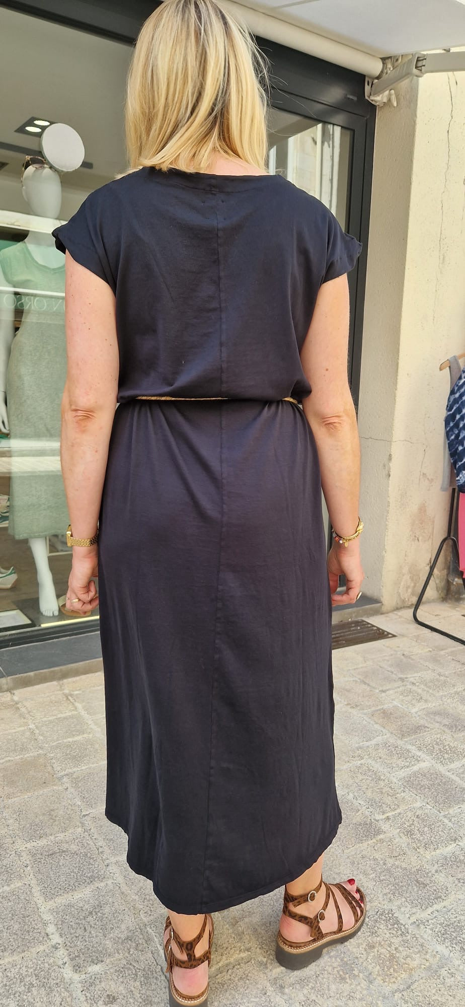 Robe longue avec cordon Drolatic