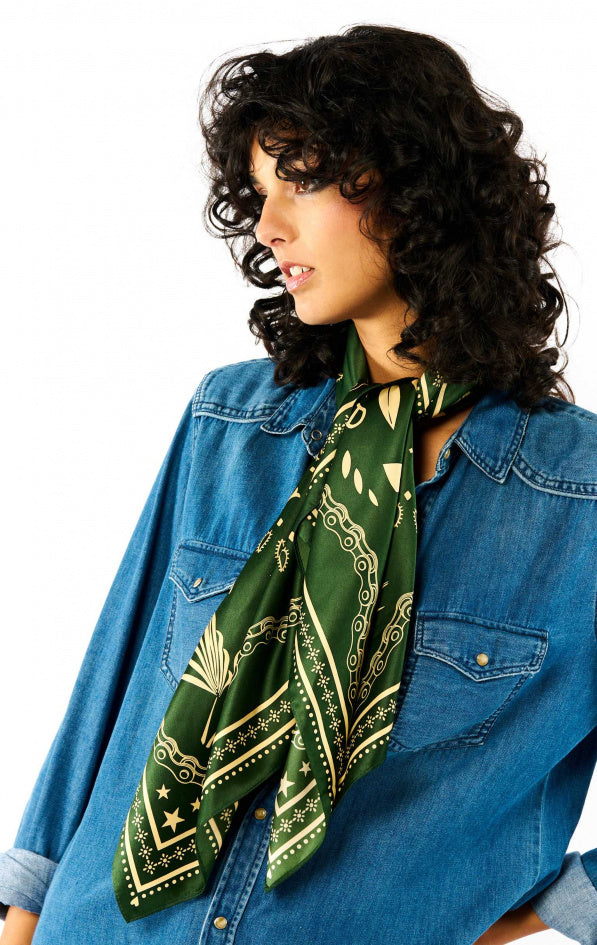 Foulard Medium "Bandana" Wild