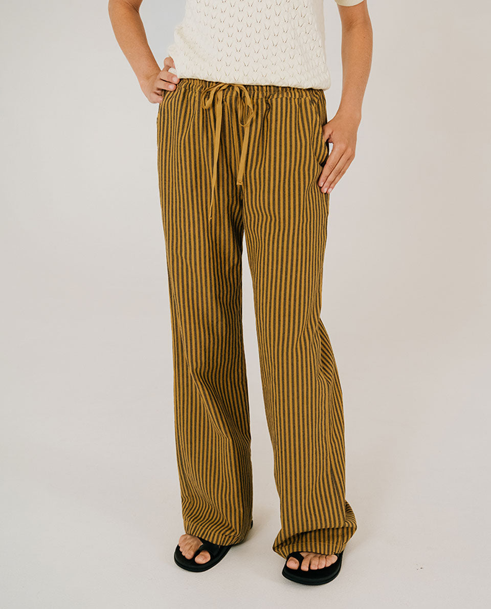 Pantalon rayé à cordon Tinsels