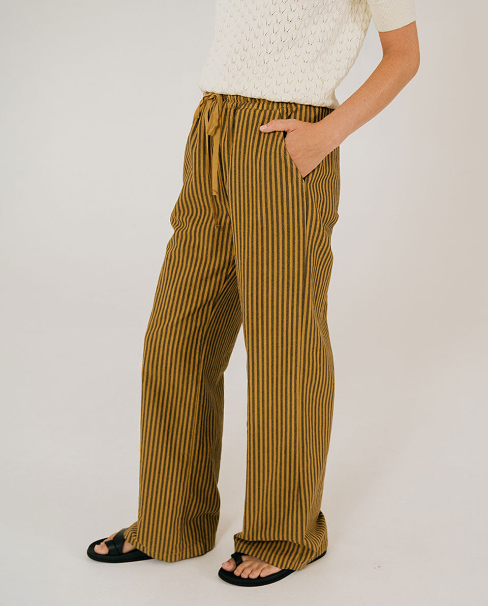 Pantalon rayé à cordon Tinsels
