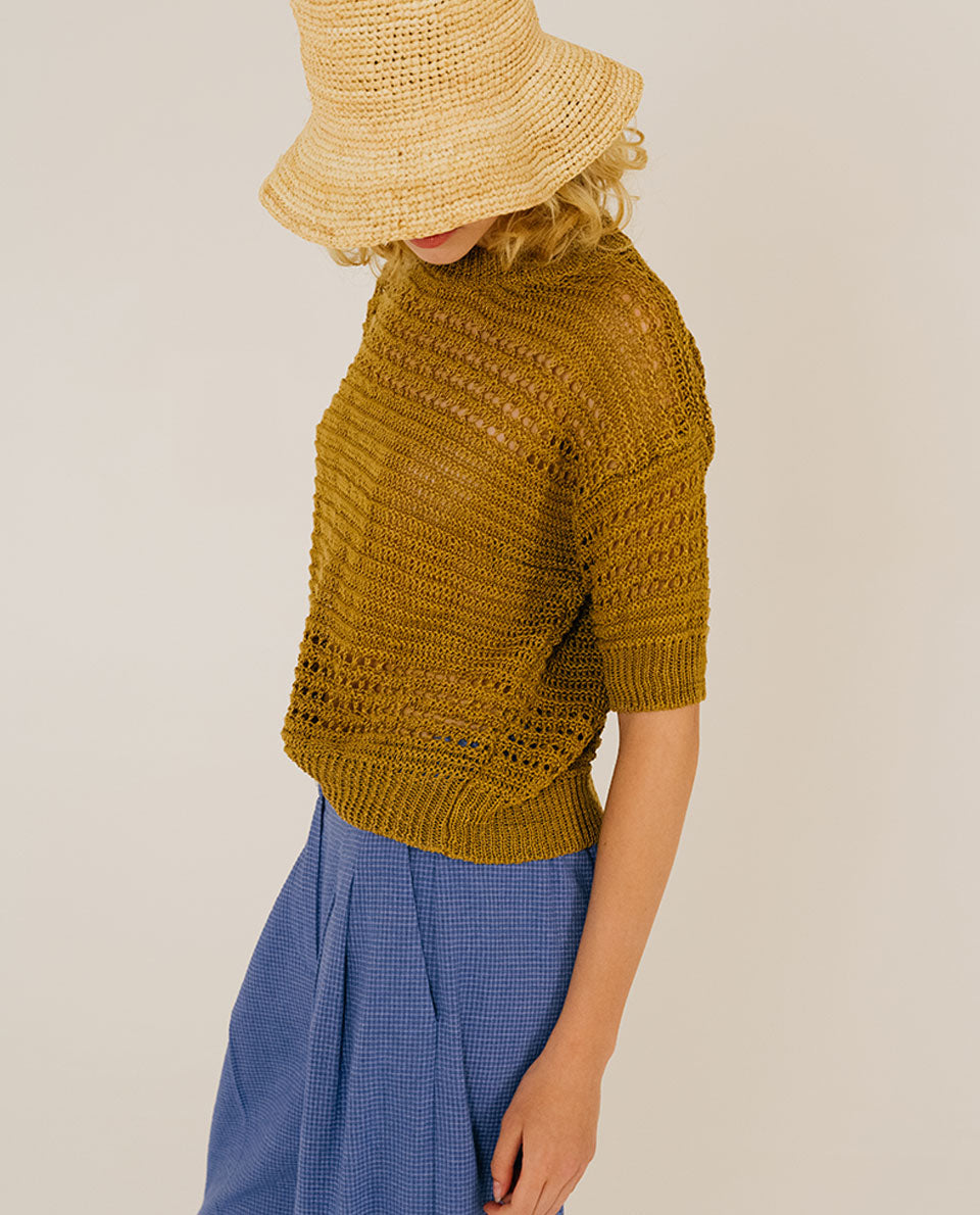 Pull maille ajourée Tinsels