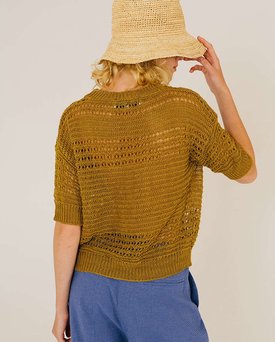 Pull maille ajourée Tinsels