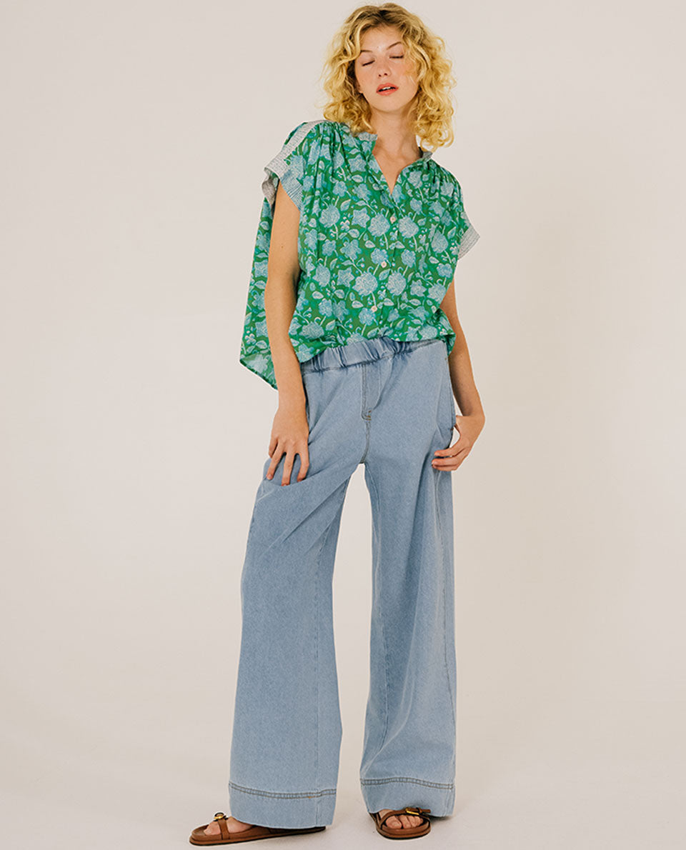 Chemise imprimée manches courtes Tinsels
