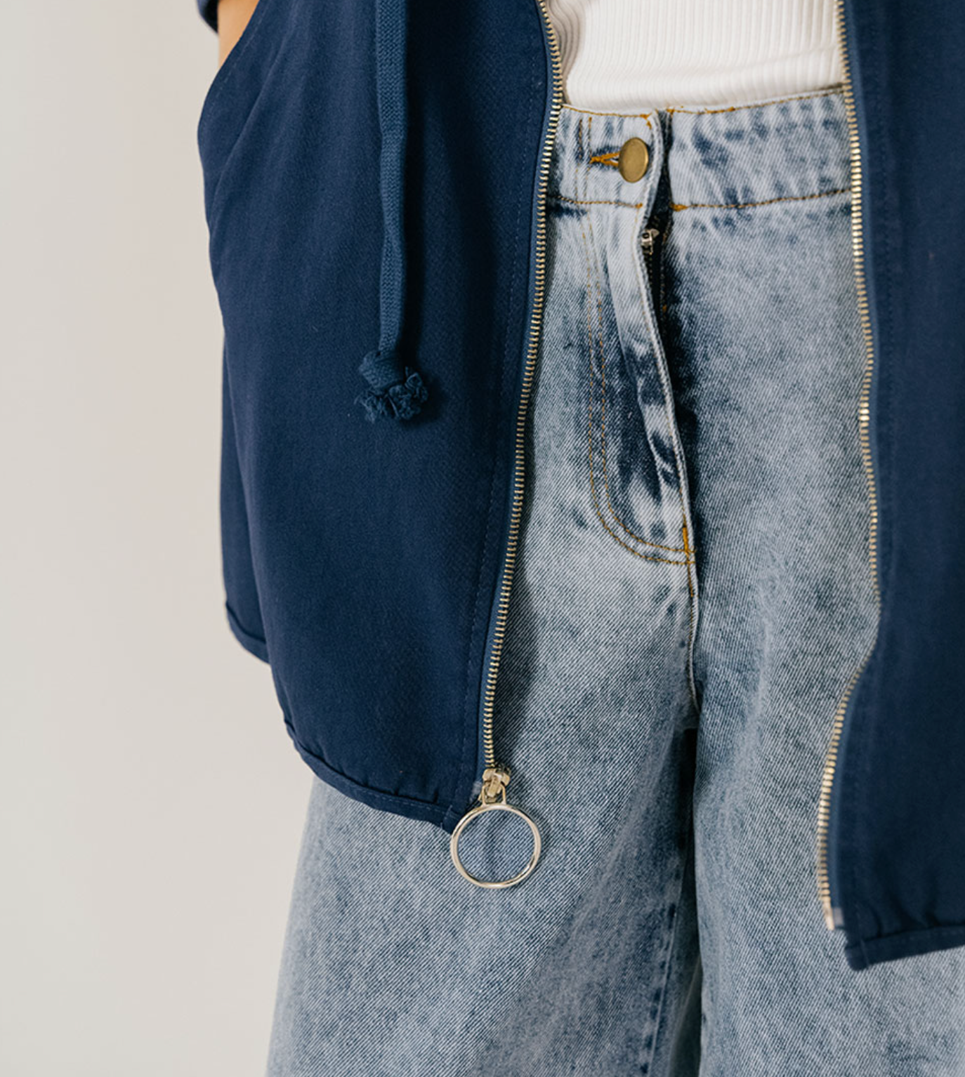Parka ample manches 3/4 Tinsels
