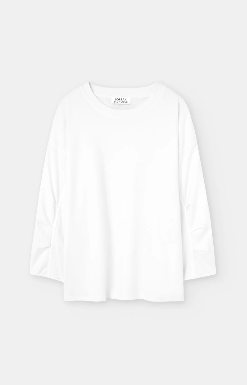 T-shirt manches longues oversize Loreak Mendian