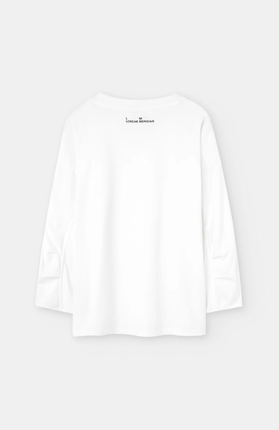 T-shirt manches longues oversize Loreak Mendian
