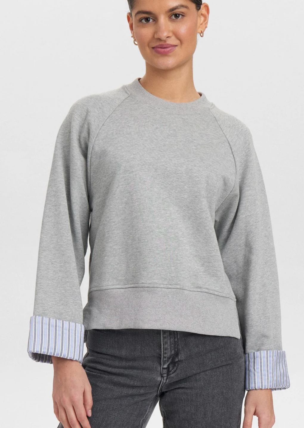 Sweat détail chemise Nümph