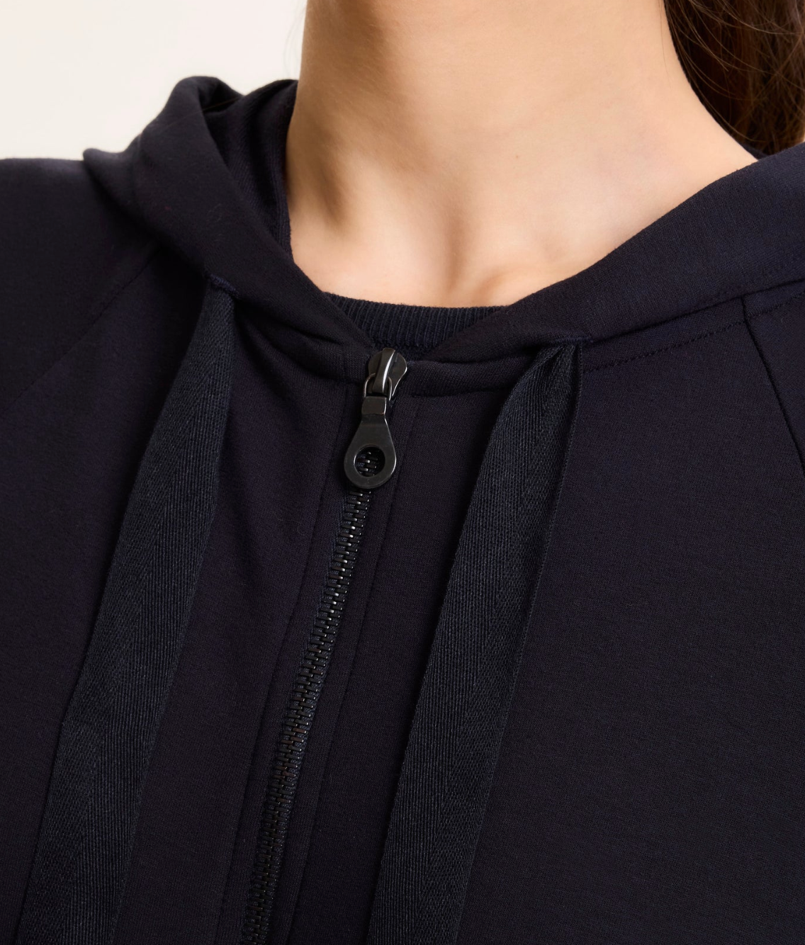 Sweat zippé à capuche Majestic Filatures