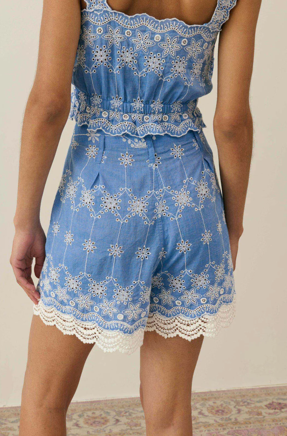Short à broderies Louise Misha