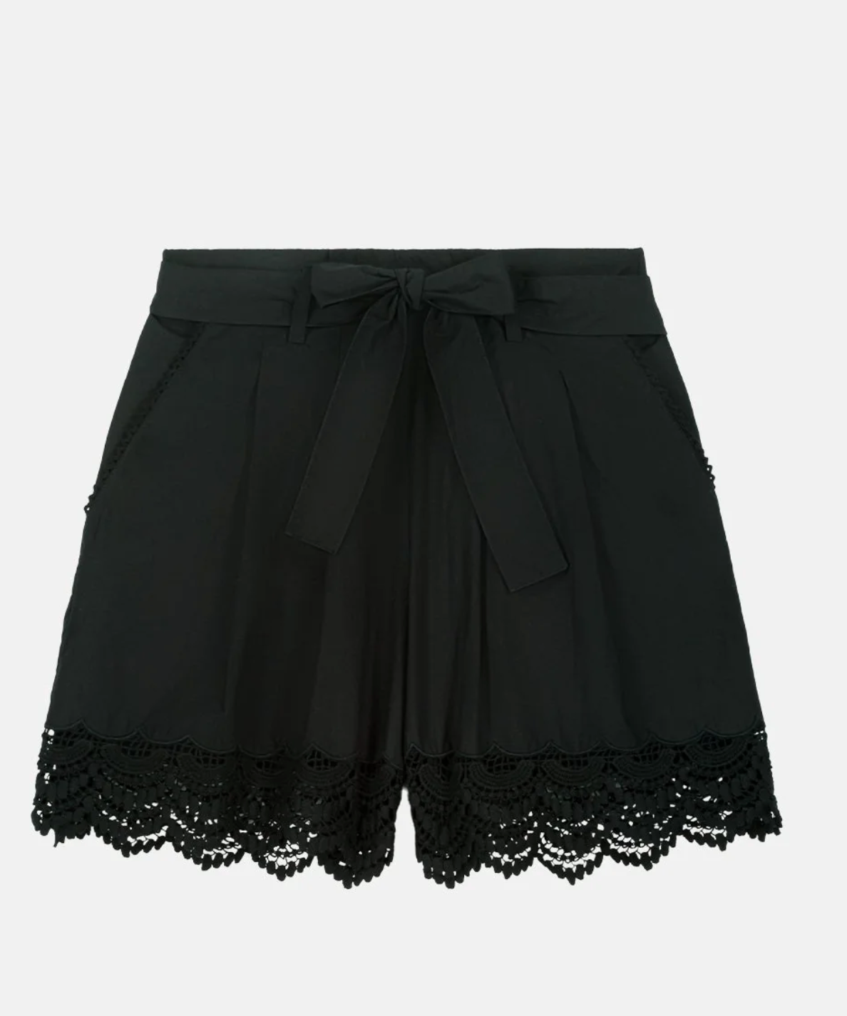 Short fluide détails dentelle Louise Misha