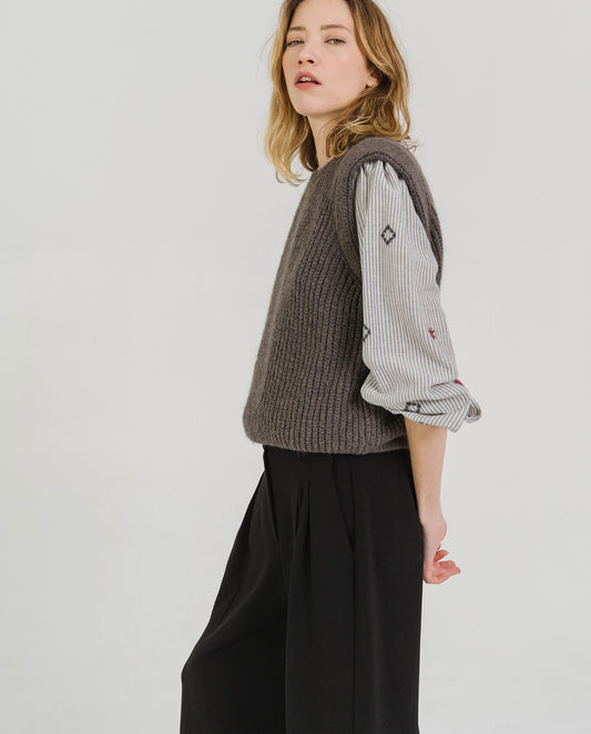 Pull sans manche "Djoan" Tinsels