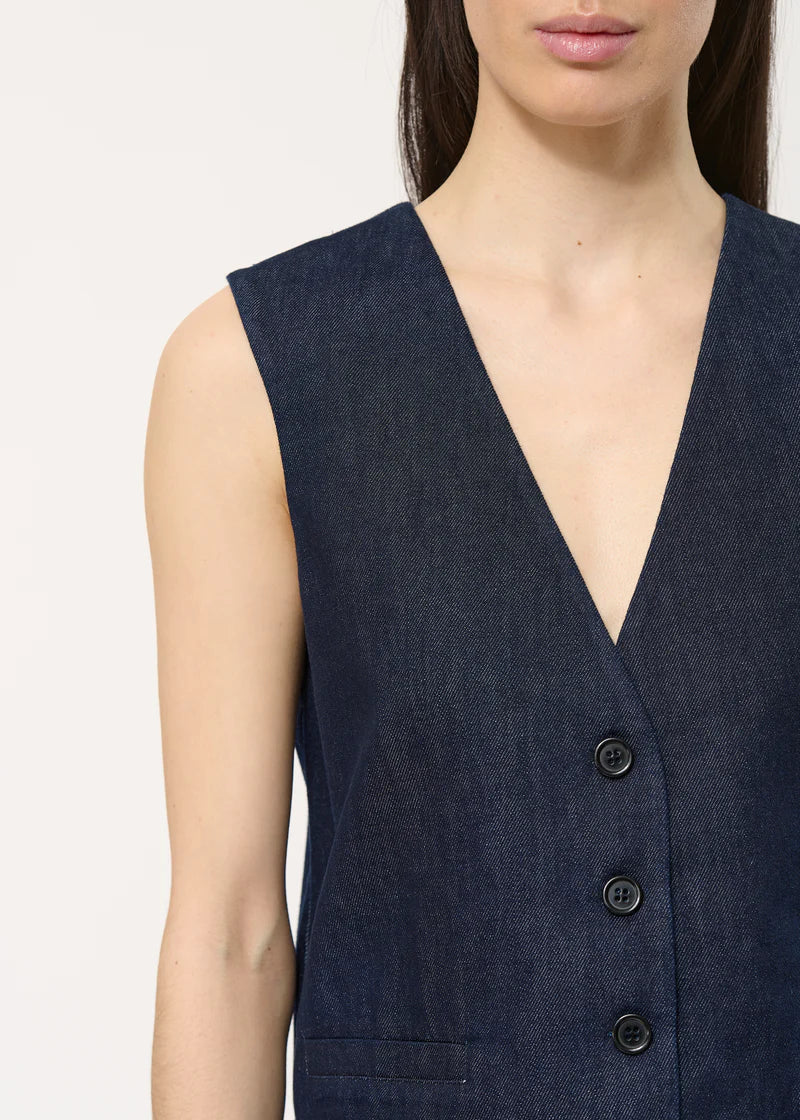 Veste sans manches denim Humility