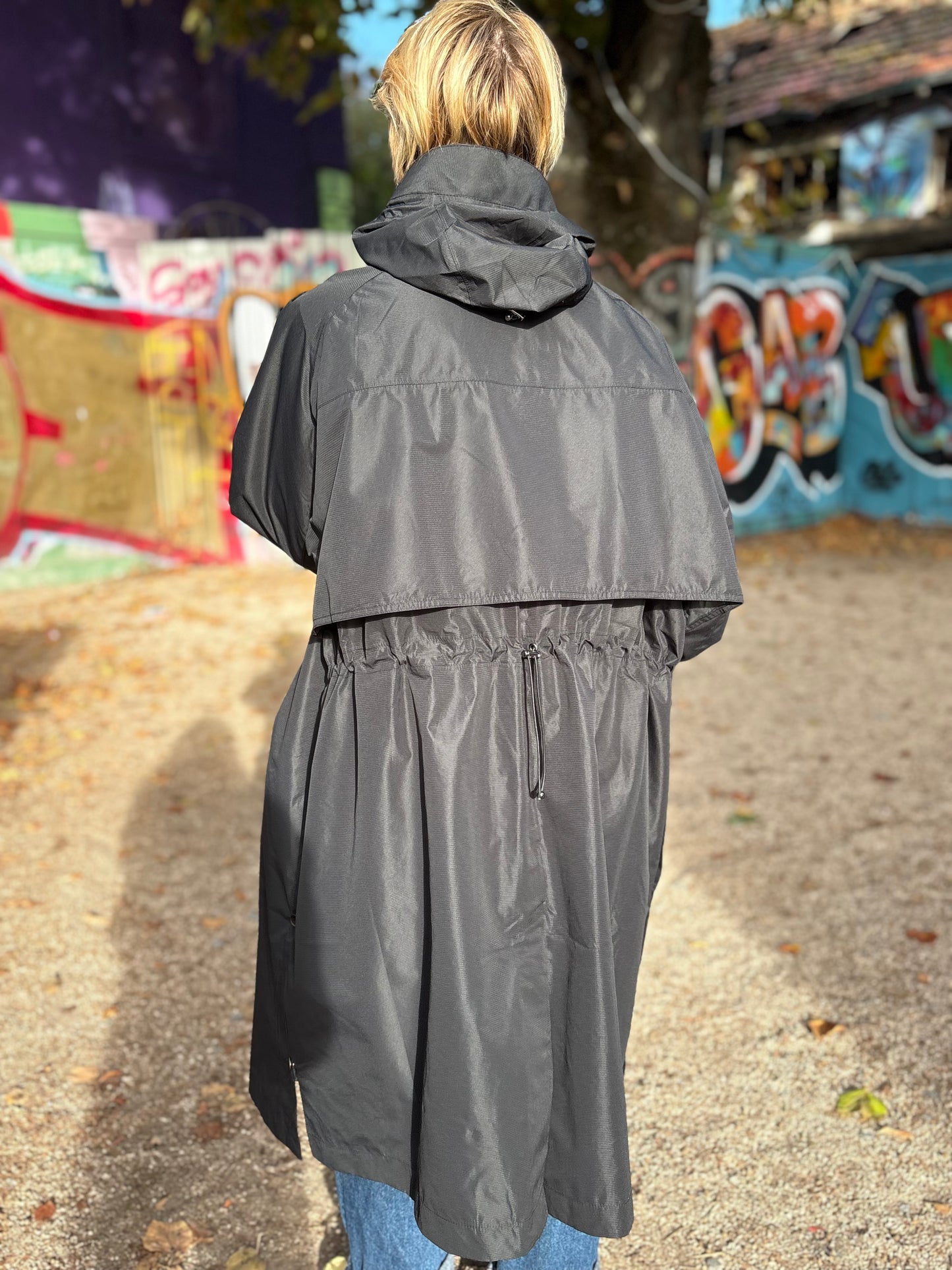 Trench coat imperméable chez Fudoon