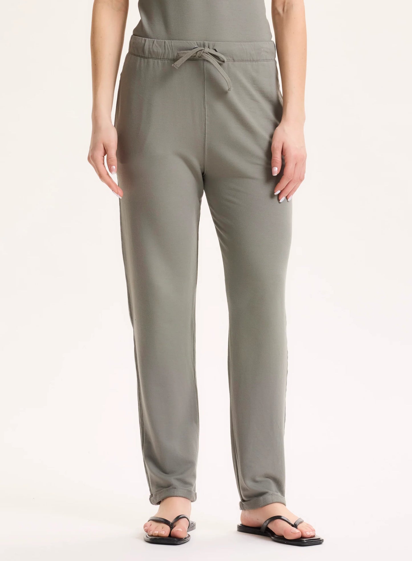 Pantalon doux à revers Majestic Filatures
