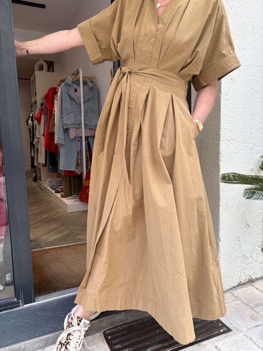 Robe longue manches courtes "Destin" The Good Family