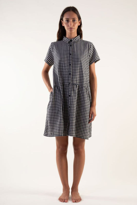 Robe courte manches courtes "Sanary" chez Drolatic