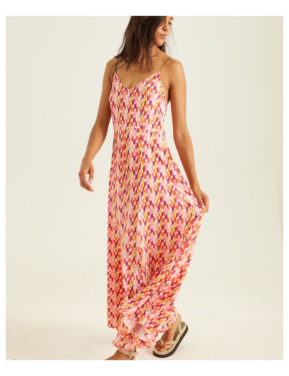 Robe imprimé graphique Tinsels