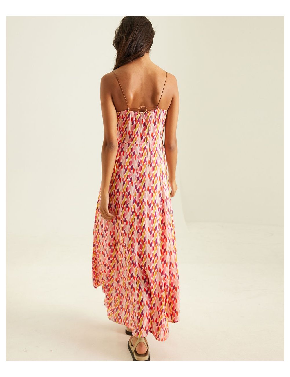 Robe imprimé graphique Tinsels