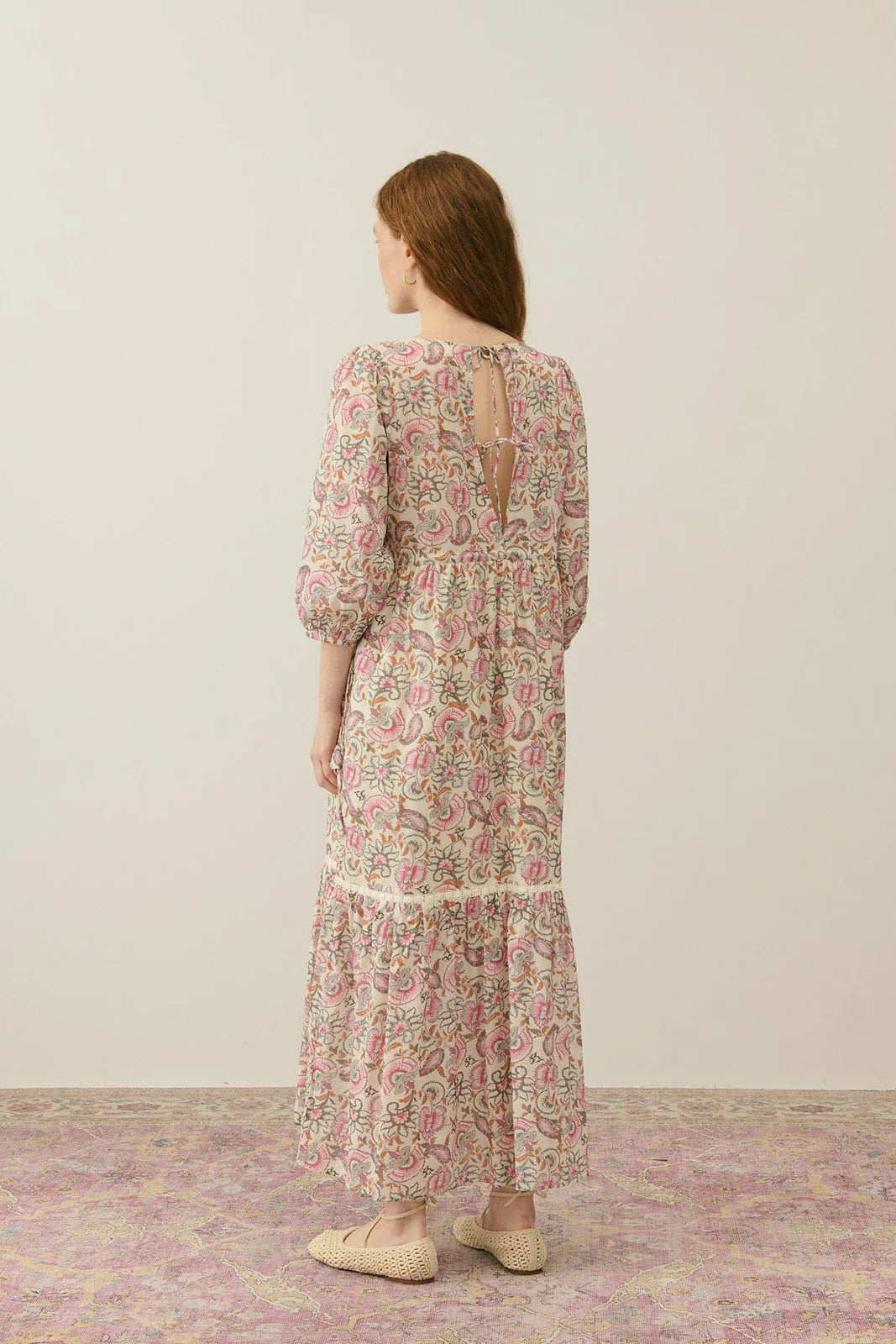 Robe longue fleurie Louise Misha