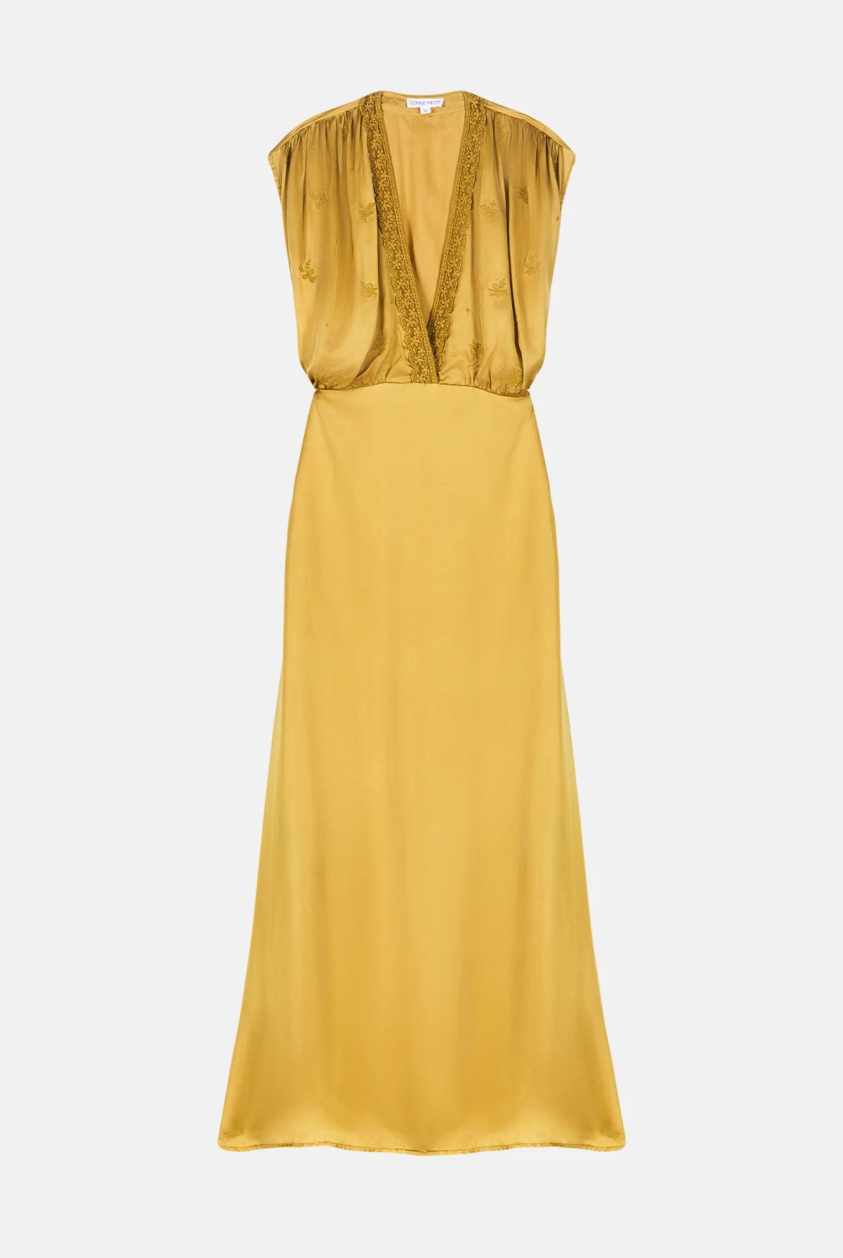 Robe longue satinée Louise Misha