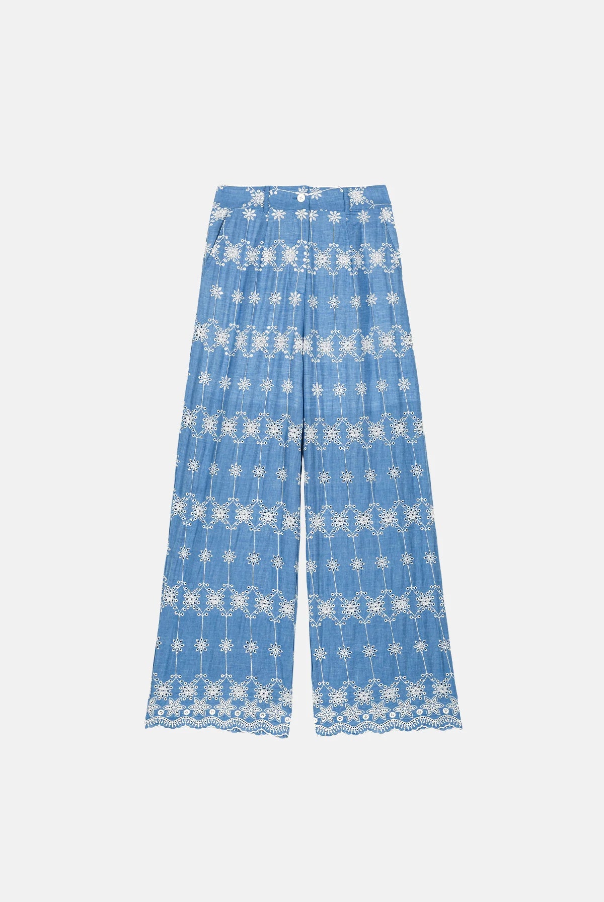 Pantalon à broderies Louise Misha