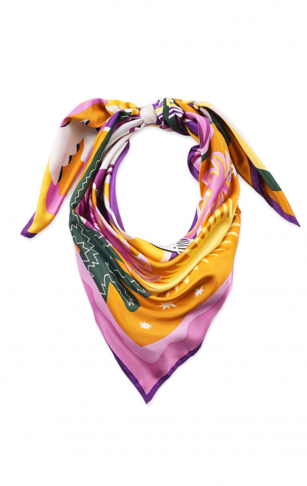 Foulard medium motif chachacha Wild