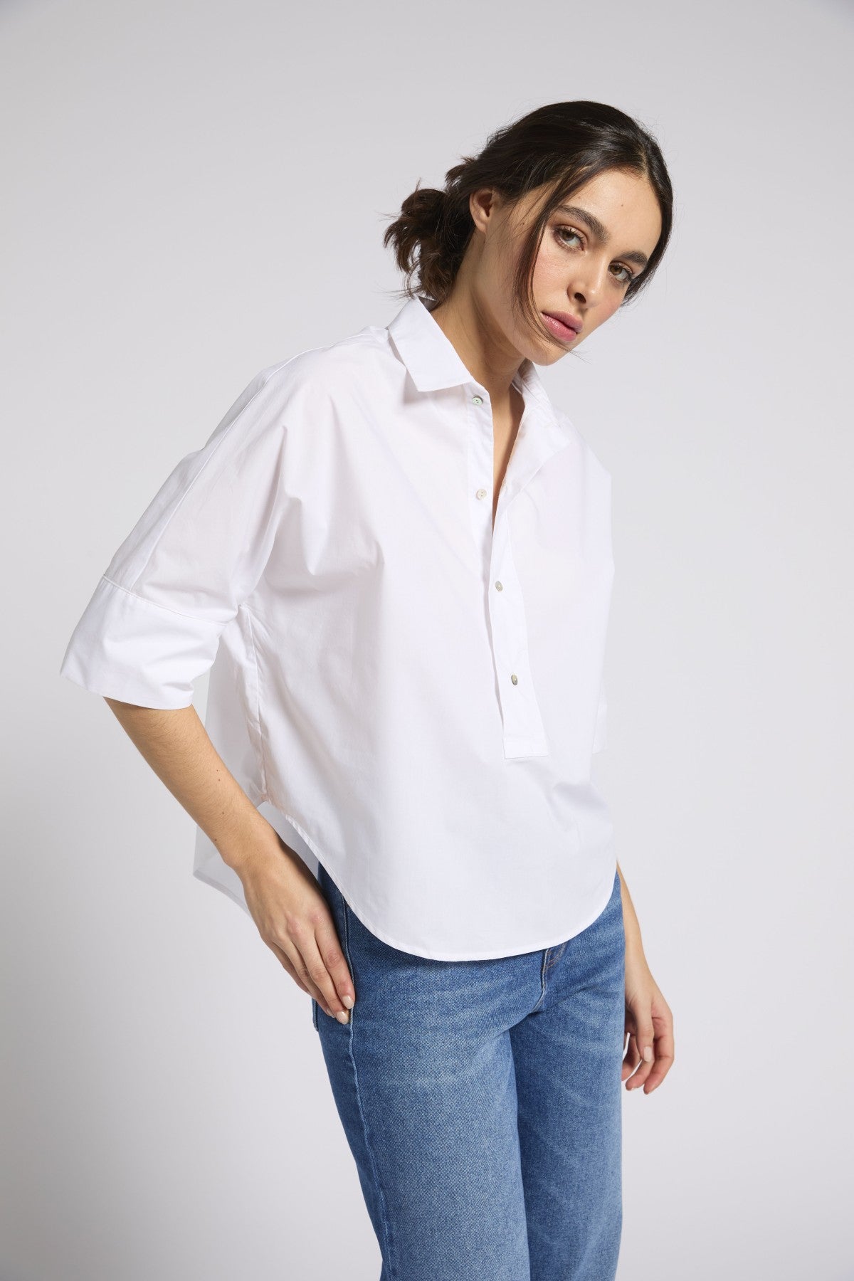 Chemise manches courtes oversize Bella Jones