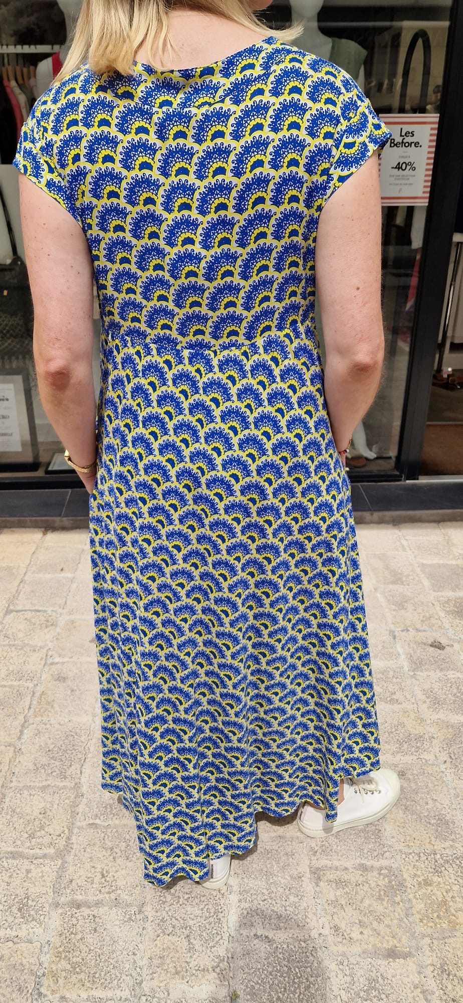 Robe longue imprimée Genesis