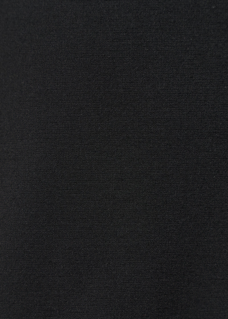 détail matière du pantalon sophio large noir de chez humility