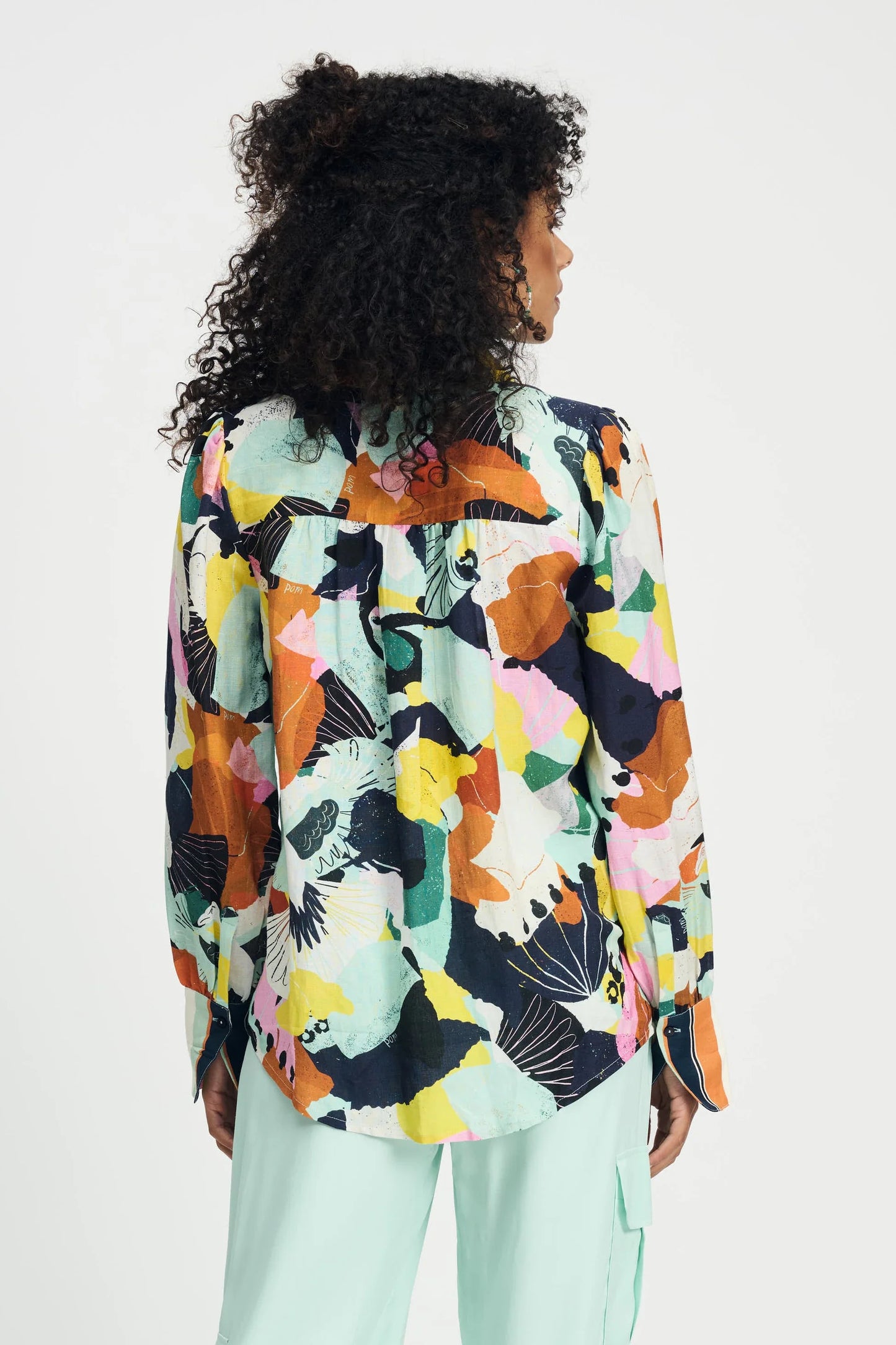 Chemise multicolore manches longues POM Amsterdam
