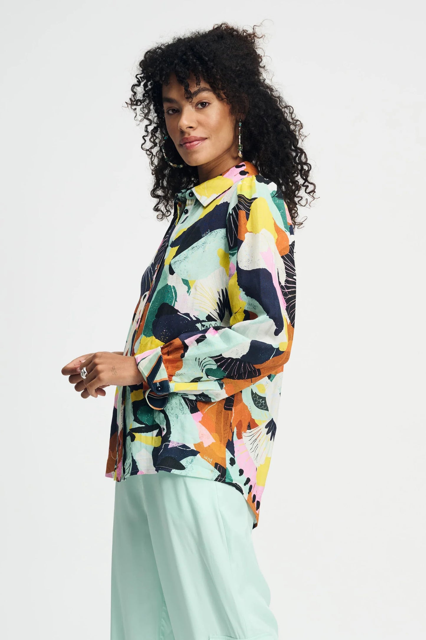 Chemise multicolore manches longues POM Amsterdam