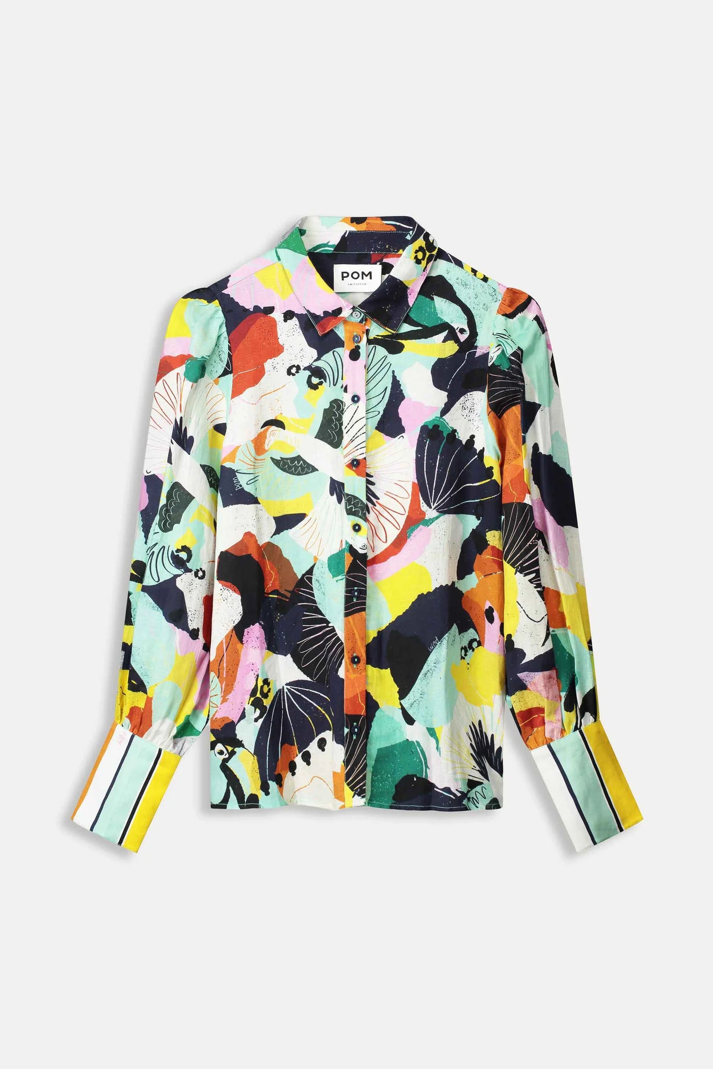 Chemise multicolore manches longues POM Amsterdam
