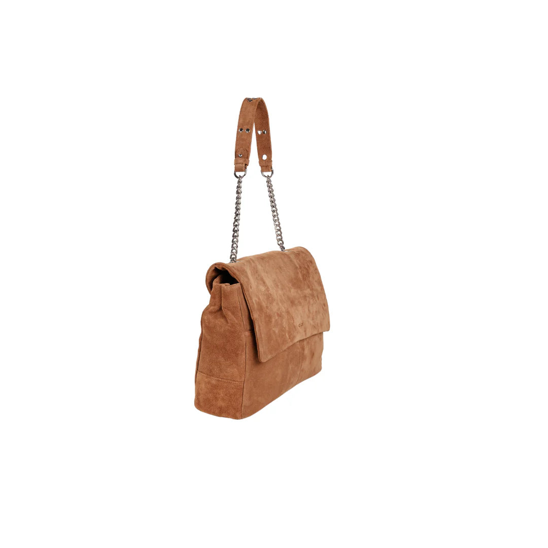 Sac camel suède Rachel Neuville