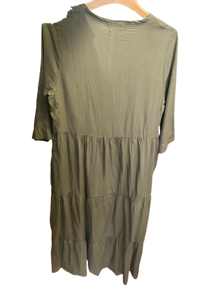 Robe Longue broderies fleurs Bella Jones