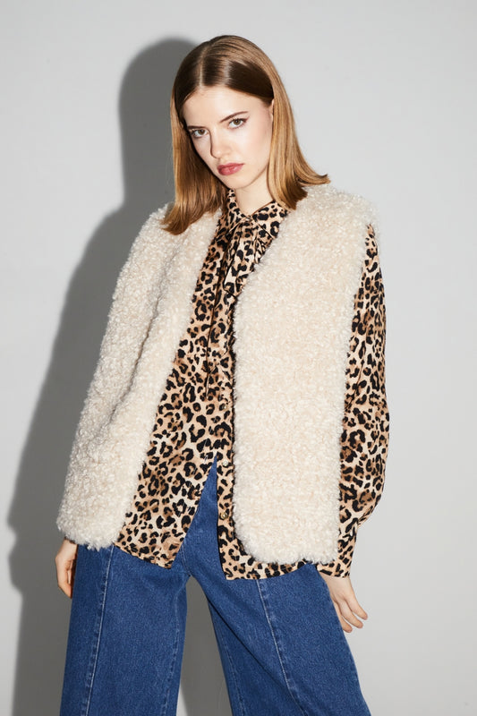 Veste sans manche "Teddy" Imprevu