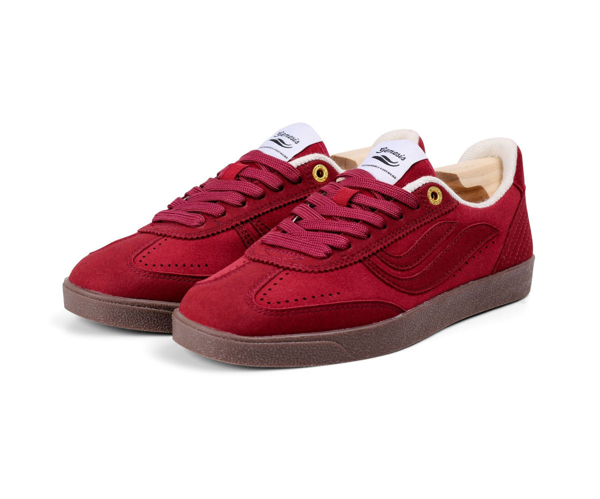 Baskets "G-VOLLEY" coloris bordeaux chez Genesis