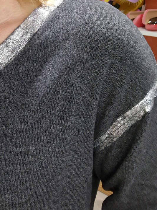 Pull détails dorés NINE Tees