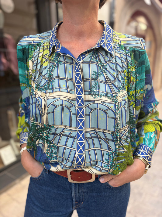 Chemise Méline modèle "Jardin d'hiver" chez Wild