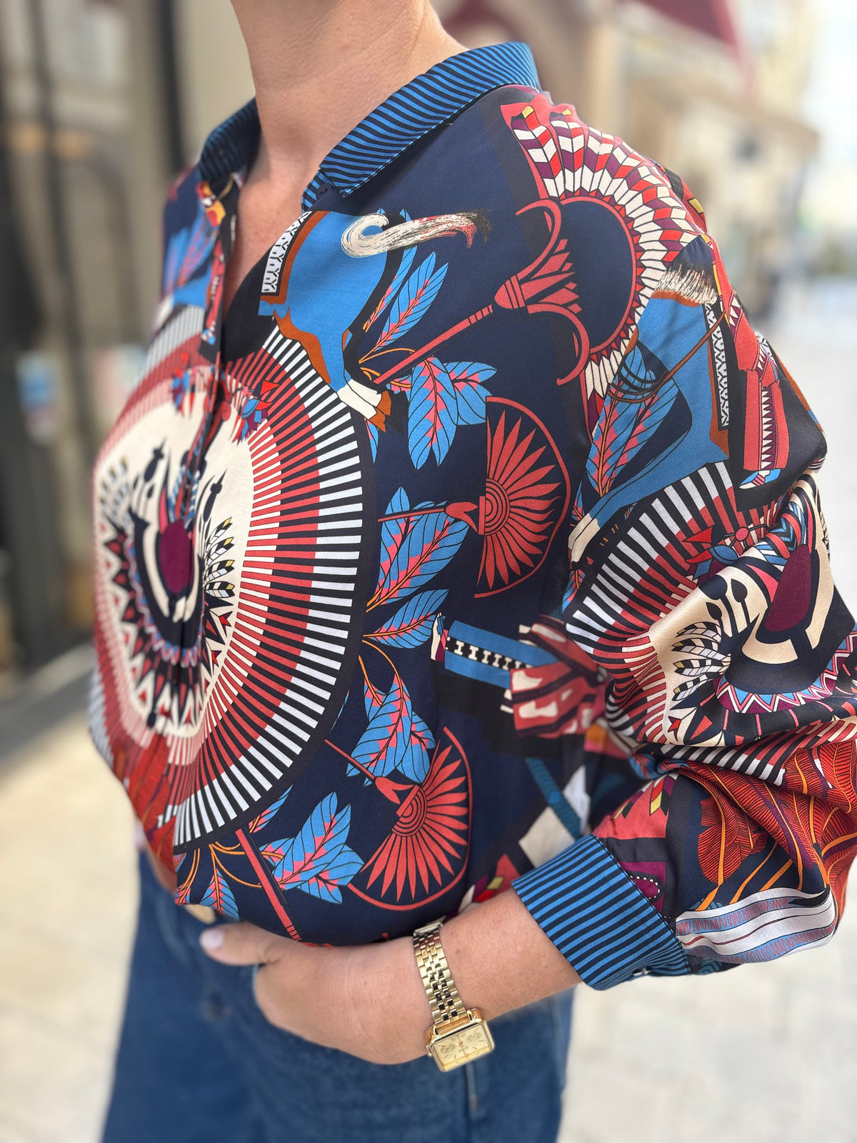 Chemise Bonaventure "Machu Pichu" chez Wild