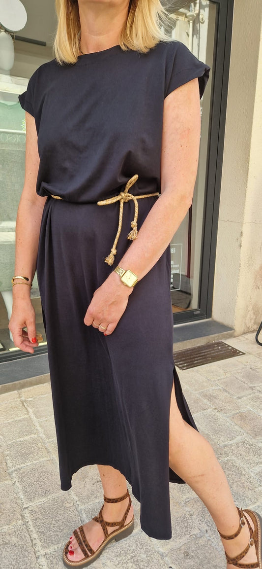 Robe longue avec cordon Drolatic