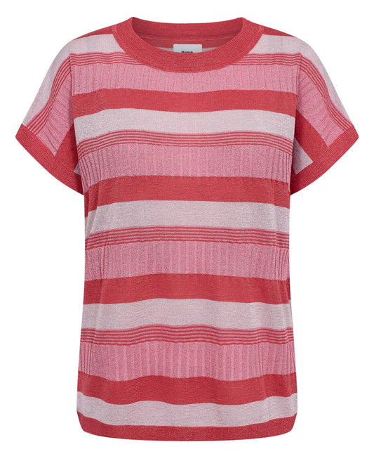 Pull manches courtes rayé Nümph