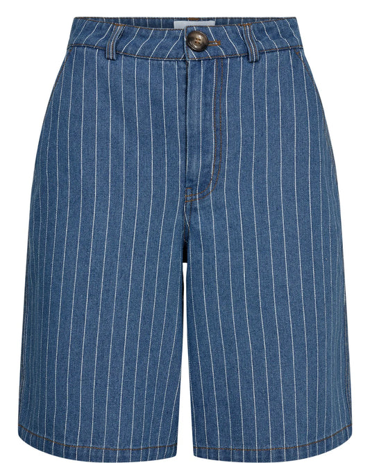 Bermuda denim rayé Nümph