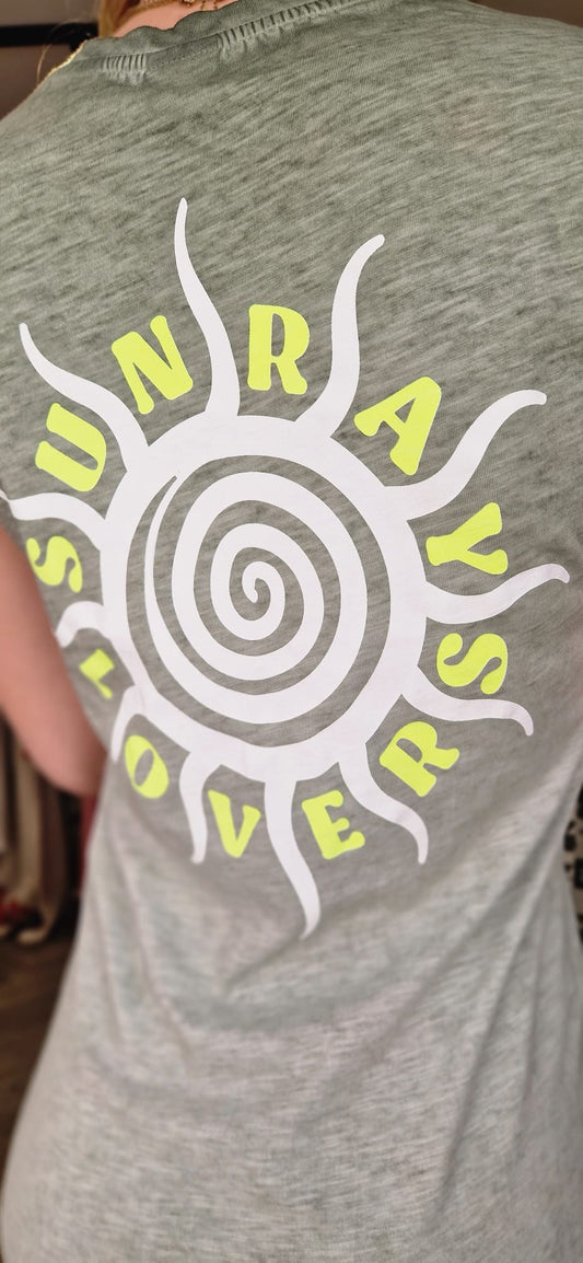 Robe sans manches "Sunrays Lovers" NINE Tees