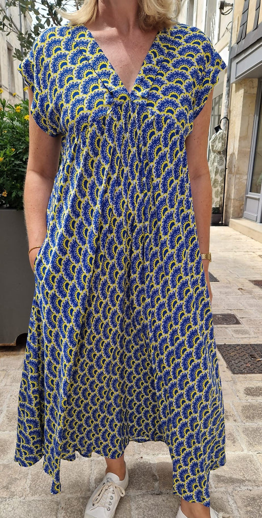 Robe longue imprimée Genesis