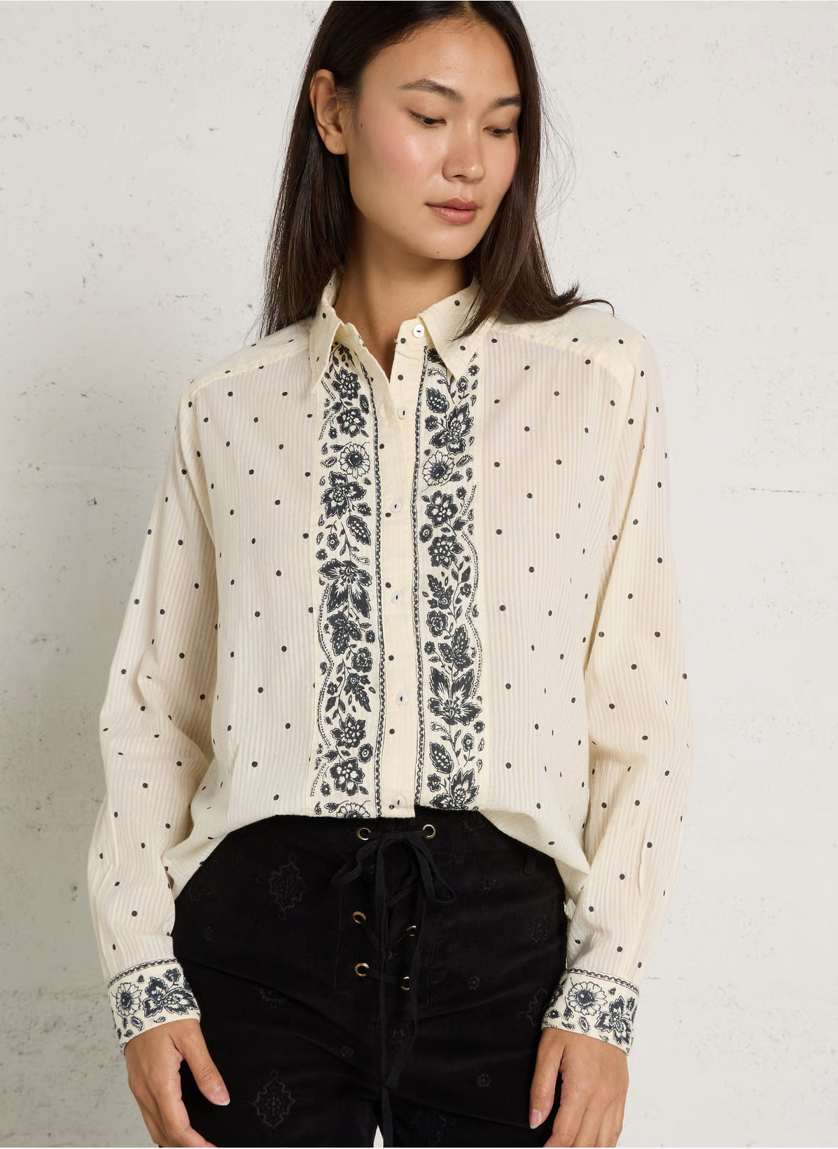 Chemise droite "Rumba" chez Maison hôtel