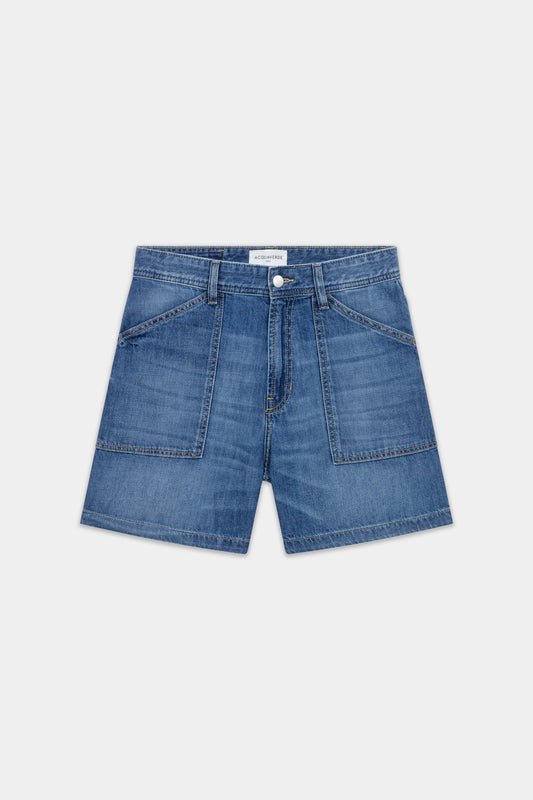Short en jean cargo Acquaverde